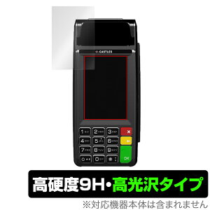�}���`���ϒ[�� CASTLES VEGA3000 Mobile2 V3M2 �ی� �t�B���� OverLay 9H Brilliant ���ϒ[���p�ی�t�B���� 9H ���d�x ���� ������