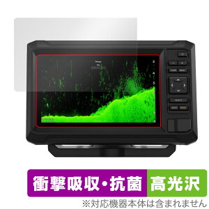 GARMIN ECHOMAP UHD2 72cv 73cv 74cv �ی� �t�B���� OverLay Absorber ������ �K�[�~�� �G�R�[�}�b�v �Ռ��z�� �R��