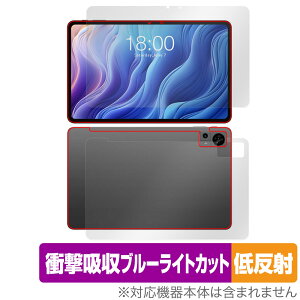 Teclast T60 �\�� �w�� �t�B���� OverLay Absorber �ᔽ�� for �e�N���X�g T60 �\�ʁE�w�� �Ռ��z�� ���˖h�~ �u���[���C�g�J�b�g �R��