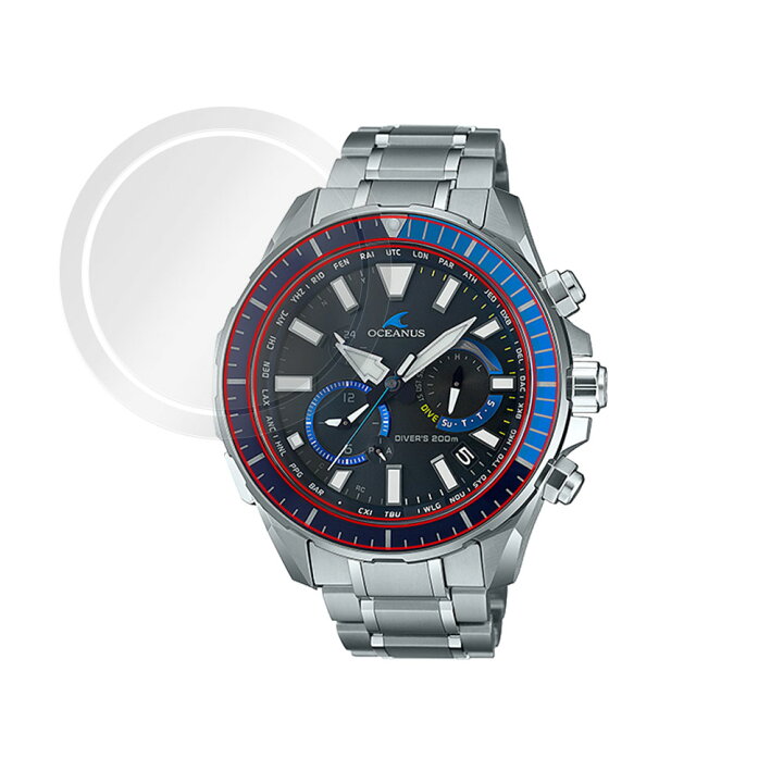 楽天市場】CASIO OCEANUS CACHALOT OCW-P2000 保護 フィルム OverLay 