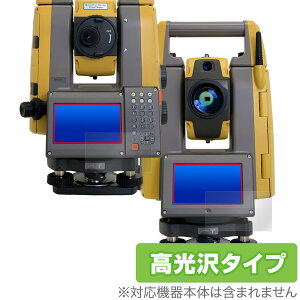 TOPCON �g�[�^���X�e�[�V���� GT-1005 GT-1003 GT-1001 GT-505 GT-503 2��ʃZ�b�g �ی� �t�B���� OverLay Brilliant �w��h�~ ������
