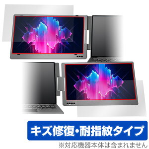 ROADOM 14�C���` �g���v���|�[�^�u�����j�^�[ X90 2���Z�b�g �ی�t�B���� OverLay Magic ���j�^�[�p�t�B���� �t���ی� ���C�� �w��h�~