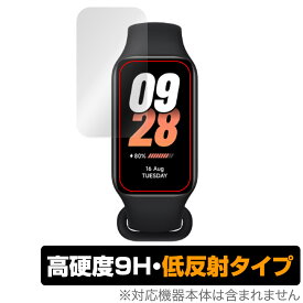 Xiaomi Smart Band 8 Active 保護 フィルム OverLay 9H Plus シャオミー スマートバンド 液晶保護 9H 高硬度 アンチグレア 反射防止