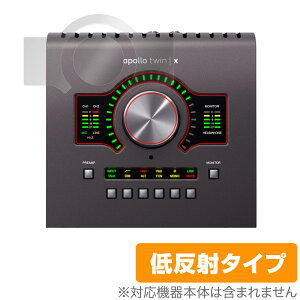 Universal Audio Apollo Twin X 保護 フィルム OverLay Plus オーディオインターフェイス 液晶保護 アンチグレア 反射防止 指紋防止