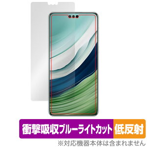 HUAWEI Mate 60 Pro+ / HUAWEI Mate 60 Pro �ی�t�B���� OverLay Absorber �ᔽ�� �X�}�z�p�t�B���� �Ռ��z�� �u���[���C�g�J�b�g �R��