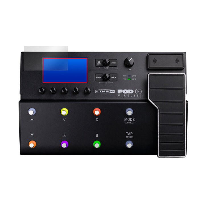 楽天市場】Line 6 POD Go Wireless / POD Go 保護 フィルム OverLay 