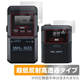 BOSS Wireless System WL-60 トランスミッター・レシーバー 保護フィルム OverLay Plus Premium 液晶保護 アンチグレア 反射防止 高透過