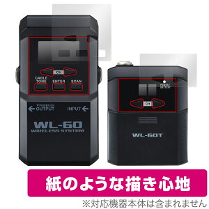 BOSS Wireless System WL-60 �g�����X�~�b�^�[�E���V�[�o�[ �ی�t�B���� OverLay Paper ���������� ���̂悤�ȕ`���S�n
