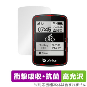 bryton Rider 460 �ی� �t�B���� OverLay Absorber ������ �u���C�g�� GPS �T�C�R���p�ی�t�B���� �Ռ��z�� �R��