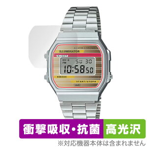 CASIO Collection STANDARD A168WE ی tB OverLay Absorber  for JVI RNV X^_[h Ռz 