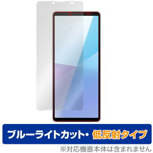 Xperia 10 VI XQ-ES44 SO-52E SOG14 A402SO 保護 フィルム OverLay Eye Protector 低反射 for エクスペリア ブルーライトカット 反射防止