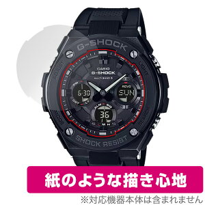 CASIO G-SHOCK GST-W100G-1BJF ی tB OverLay Paper for JVI GVbN ̂悤ȕ`Sn