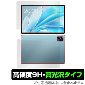 Teclast M50S �\�� �w�� �t�B���� OverLay 9H Brilliant for �e�N���X�g �^�u���b�g �\�ʁE�w�ʃZ�b�g 9H ���d�x ���� ������