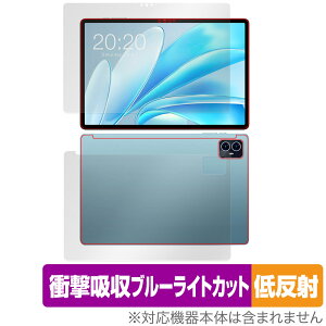 Teclast M50S �\�� �w�� �t�B���� OverLay Absorber �ᔽ�� for �e�N���X�g �^�u���b�g �\�ʁE�w�� �Ռ��z�� ���˖h�~ �u���[���C�g�J�b�g