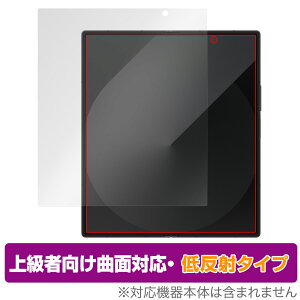 Galaxy Z Fold6 保護 フィルム OverLay FLEX 低反射 for ギャラクシーZフォールド メインディスプレイ用 曲面対応 柔軟素材 衝撃吸収