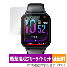 スマートウォッチ R6 / R8 保護 フィルム OverLay Absorber 低反射 for ウェアラブルデバイス 衝撃吸収 反射防止 ブルーライトカット 抗菌