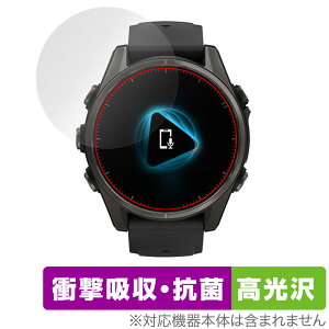 GARMIN fenix 8 Sapphire AMOLED 43mm ی tB OverLay Absorber  for K[~ tFjbNX Ռz