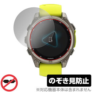 GARMIN fenix 8 Sapphire Dual Power 47mm �ی�t�B���� OverLay Secret for �K�[�~�� GPS�E�H�b�` �v���C�o�V�[�t�B���^�[ �`�����h�~