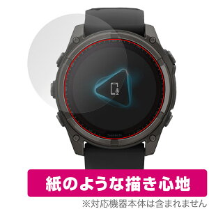 GARMIN fenix 8 Sapphire Dual Power 51mm �ی�t�B���� OverLay Paper for �K�[�~�� GPS�E�H�b�` ���������� ���̂悤�ȕ`���S�n