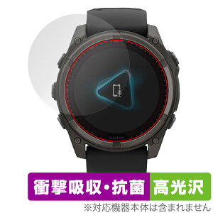 GARMIN fenix 8 Sapphire Dual Power 51mm �ی�t�B���� OverLay Absorber ������ for �K�[�~�� GPS�E�H�b�` �Ռ��z��