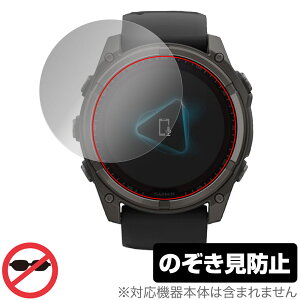 GARMIN fenix 8 Sapphire Dual Power 51mm �ی�t�B���� OverLay Secret for �K�[�~�� GPS�E�H�b�` �v���C�o�V�[�t�B���^�[ �`�����h�~