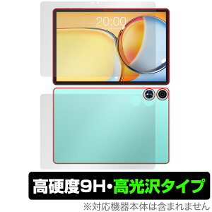 Teclast P50 AI �ی�t�B���� OverLay 9H Brilliant for �e�N���X�g �^�u���b�g �\�ʁE�w�ʃZ�b�g 9H ���d�x ���� ������