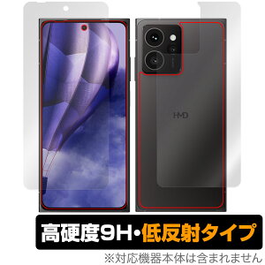 HMD SKYLINE �\�� �w�� �t�B���� OverLay 9H Plus for �X�J�C���C�� �X�}�[�g�t�H�� �\�ʁE�w�ʃZ�b�g 9H ���d�x ���˖h�~