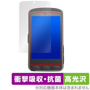 Wahoo ELEMNT ACE �ی� �t�B���� OverLay Absorber ������ for ���t�[ GPS�T�C�N���R���s���[�^�[ �Ռ��z�� �R��