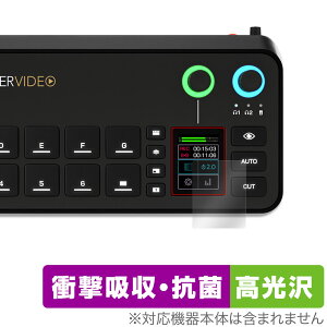 RODECaster Video �^�b�`�X�N���[���p �ی�t�B���� OverLay Absorber ������ for ���[�h�L���X�^�[ �r�f�I �Ռ��z��