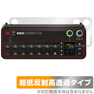 RODECaster Video 本体用 保護フィルム OverLay Plus Premium ロードキャスター ビデオ 液晶保護 アンチグレア 反射防止 高透過 指紋防止