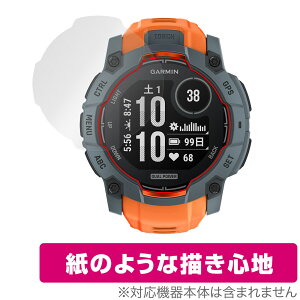 GARMIN Instinct 3 Dual Power 50mm ی tB OverLay Paper for K[~ CXeBNg  ̂悤ȕ`Sn