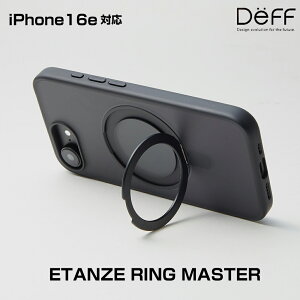 iPhone16e ETANZE RING MASTER for iPhone 16e 360x] MagSafeO X^h tBK[O Deff fB[t