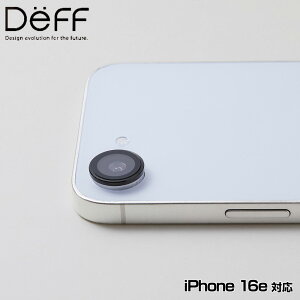 iPhone16e �J���������Y�J�o�[ Deff HYBRID CAMERA LENS COVER �A�C�t�H�[�� 16e