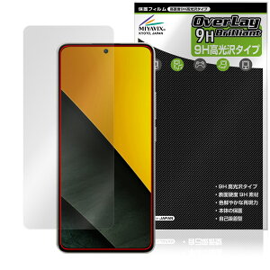 Xiaomi POCO M7 Pro 5G CJȂ یtB OverLay 9H Brilliant for VI~[ X}[gtH |R 9H dx  