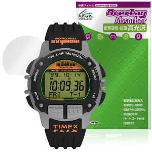 TIMEX Ironman Flix 100 �ی� �t�B���� OverLay Absorber ������ for �^�C���b�N�X �A�C�A���}�� �t���b�N�X �Ռ��z�� �n�[�h�R�[�g �R��