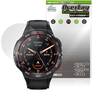 Mibro Watch GS Pro �ی� �t�B���� OverLay Brilliant Premium for �~�u�� �X�}�[�g�E�H�b�` �t���ی� �����������܂� ������ AR ���˒ጸ