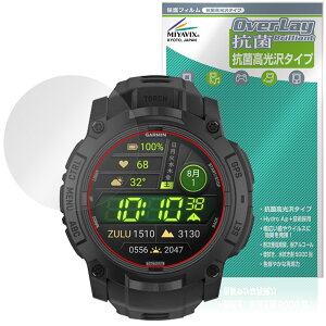 GARMIN Instinct 3 AMOLED Tactical 50mm یtB OverLay R Brilliant for K[~ CXeBNg R RECX 