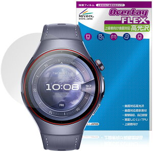 HUAWEI WATCH 5 46mm ی tB OverLay FLEX  for t@[EFC X}[gEHb` tی ȖʑΉ _f Ռz 