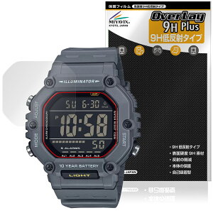 CASIO Collection STANDARD AE-1600H �V���[�Y �ی� �t�B���� OverLay 9H Plus for �J�V�I 9H ���d�x �A���`�O���A ���˖h�~