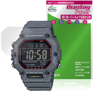 CASIO Collection STANDARD AE-1600H �V���[�Y �ی� �t�B���� OverLay Paper for �J�V�I ���������� ���̂悤�ȕ`���S�n