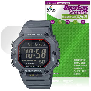 CASIO Collection STANDARD AE-1600H V[Y ی tB OverLay Absorber  for JVI Ռz  n[hR[g R
