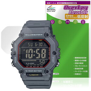 CASIO Collection STANDARD AE-1600H �V���[�Y �ی� �t�B���� OverLay Absorber �ᔽ�� for �J�V�I �Ռ��z�� �u���[���C�g�J�b�g �R��