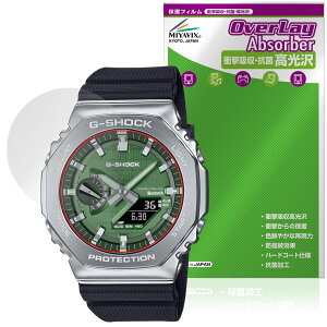 CASIO G-SHOCK GBM-2100 V[Y ی tB OverLay Absorber  for JVI Ռz  n[hR[g R
