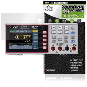 OWON XDM1000�V���[�Y 4 1/2�� �f�W�^���E�}���`���[�^�[ XDM124 1/2 �ی� �t�B���� OverLay 9H Brilliant 9H ���d�x ���� ������