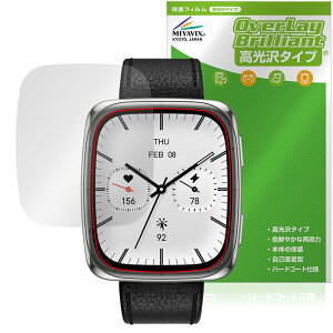 Amazfit Active 2 Square ی tB OverLay Brilliant for A}YtBbg X}[gEHb` w䂪ɂ wh~ 