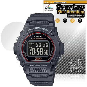 CASIO Collection STANDARD W-219H V[Y ی tB OverLay Plus Premium for JVI rv A`OA  wh~