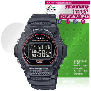 CASIO Collection STANDARD W-219H V[Y ی tB OverLay Paper for JVI rv  ̂悤ȕ`Sn