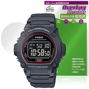 CASIO Collection STANDARD W-219H V[Y ی tB OverLay Absorber  for JVI rv Ռz n[hR[g R