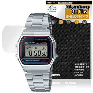 CASIO Collection STANDARD A158W V[Y ی tB OverLay 9H Plus for JVI 9H dx A`OA ˖h~