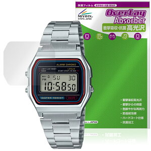 CASIO Collection STANDARD A158W V[Y ی tB OverLay Absorber  for JVI Ռz  n[hR[g R